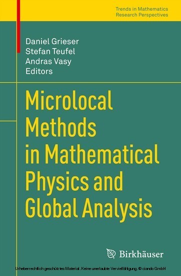 Microlocal Methods in Mathematical Physics and Global Analysis main product photo