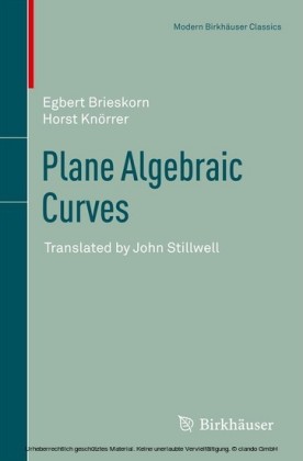 Plane Algebraic Curves