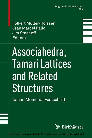 Associahedra, Tamari Lattices and Related Structures main product photo