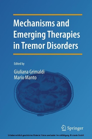 Mechanisms and Emerging Therapies in Tremor Disorders main product photo