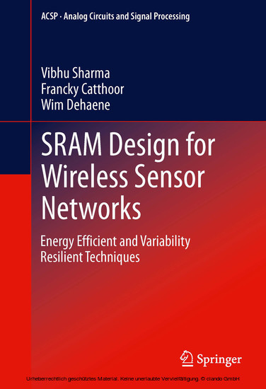SRAM Design for Wireless Sensor Networks main product photo