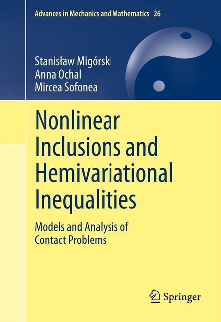 Nonlinear Inclusions and Hemivariational Inequalities main product photo