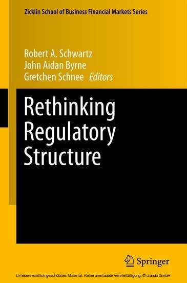 Rethinking Regulatory Structure main product photo