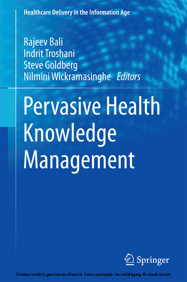 Pervasive Health Knowledge Management main product photo