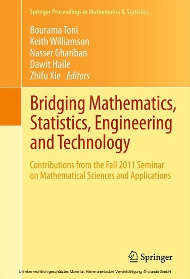 Bridging Mathematics, Statistics, Engineering and Technology main product photo