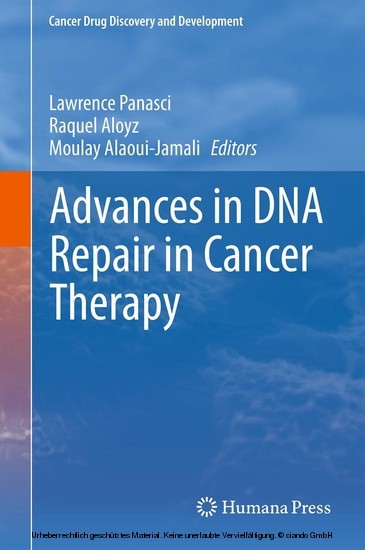 Advances in DNA Repair in Cancer Therapy main product photo