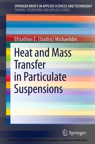 Heat and Mass Transfer in Particulate Suspensions main product photo