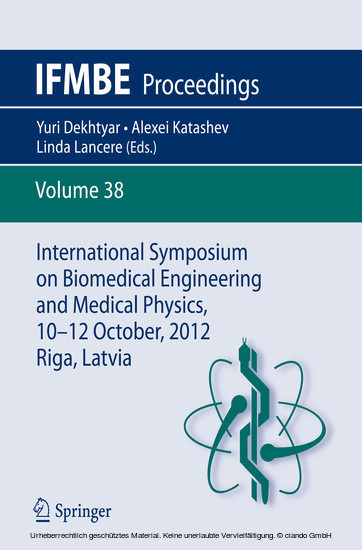 International Symposium on Biomedical Engineering and Medical Physics, 10-12 October, 2012, Riga, Latvia main product photo