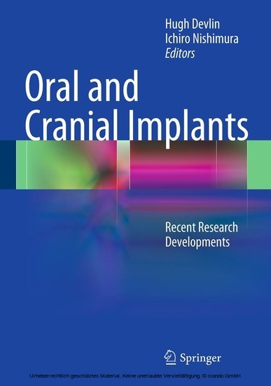 Oral and Cranial Implants main product photo