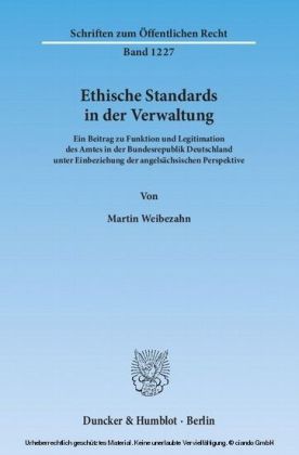Ethische Standards in der Verwaltung. main product photo