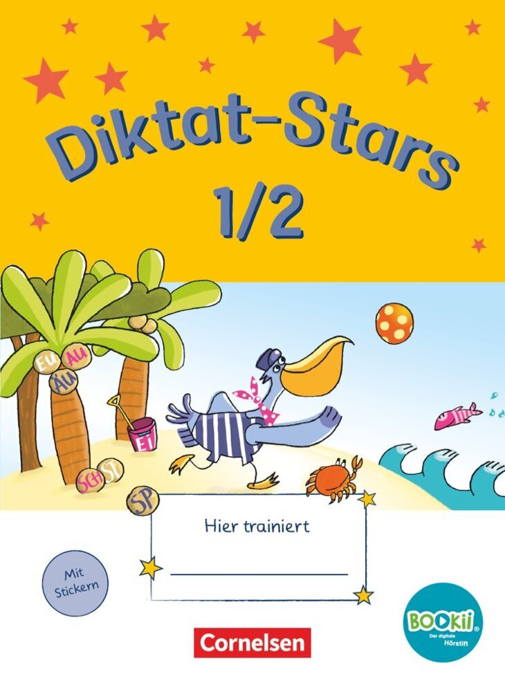 Diktat-Stars - BOOKii-Ausgabe - 1./2. Schuljahr main product photo