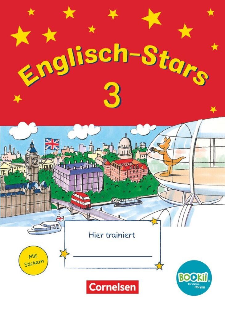 Englisch-Stars - BOOKii-Ausgabe - 3. Schuljahr main product photo