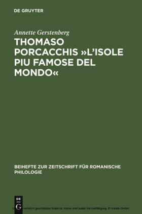 Thomaso Porcacchis "L'Isole piu famose del mondo"