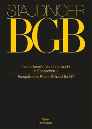 Internationales Verfahrensrecht in Ehesachen Band 1. Bd.1