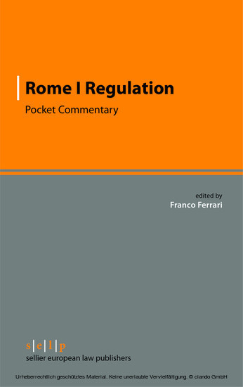 Rome I Regulation main product photo