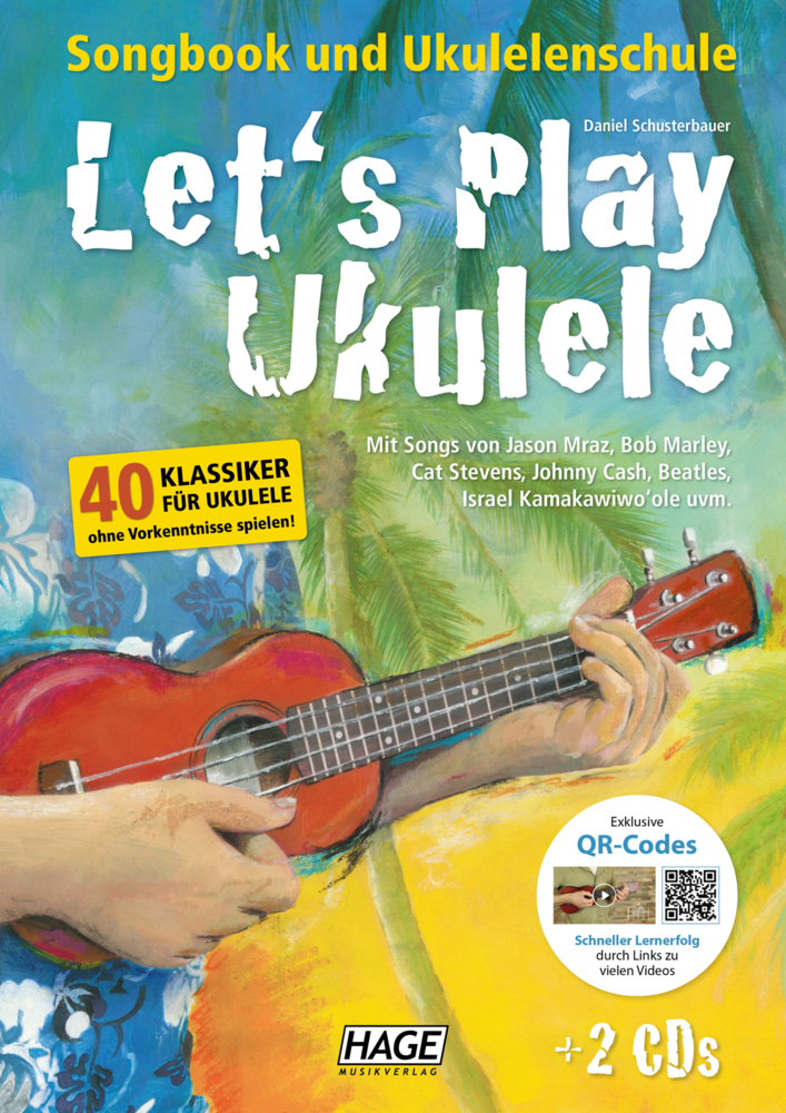 Let's Play Ukulele (mit 2 CDs) main product photo