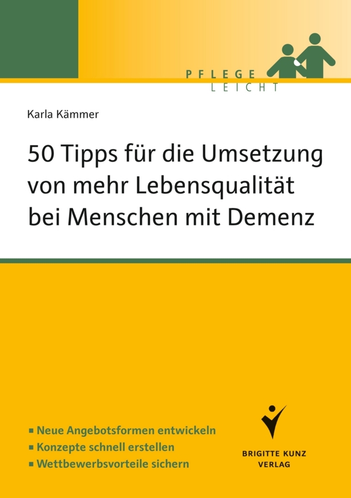 50 Tipps für die Umsetzung von mehr Lebensqualität bei Menschen mit Demenz main product photo