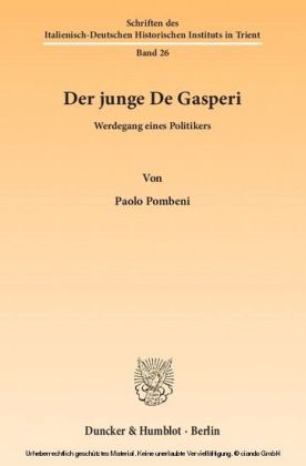 Der junge De Gasperi.