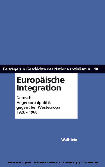 Europäische Integration main product photo