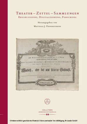 Theater - Zettel - Sammlungen