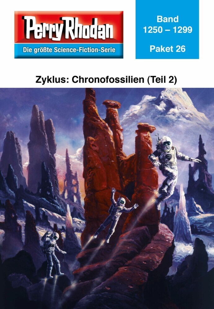 Perry Rhodan-Paket 26: Chronofossilien - Vironauten (Teil 2) main product photo