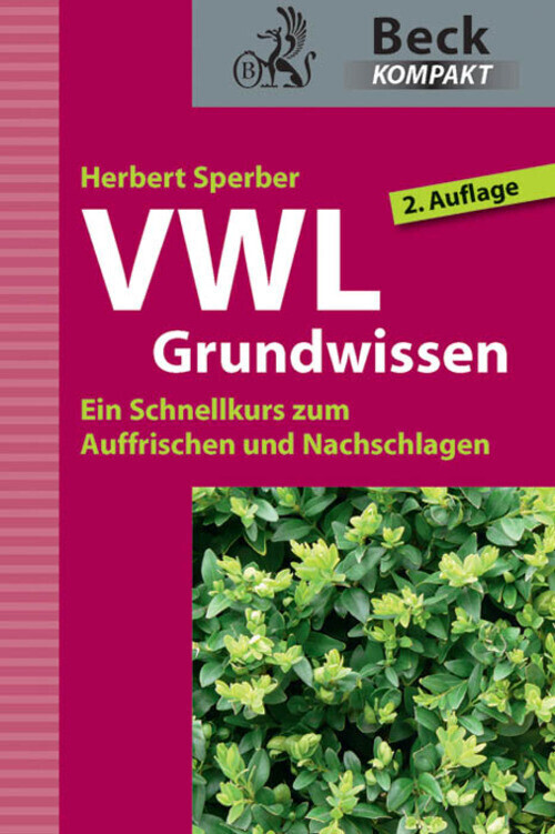 VWL Grundwissen main product photo