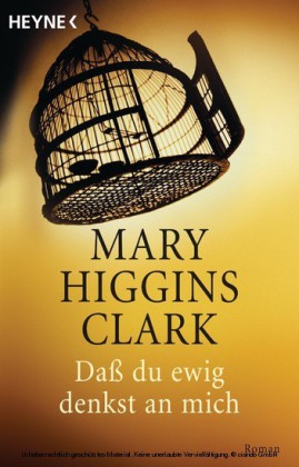 Daß du ewig denkst an mich