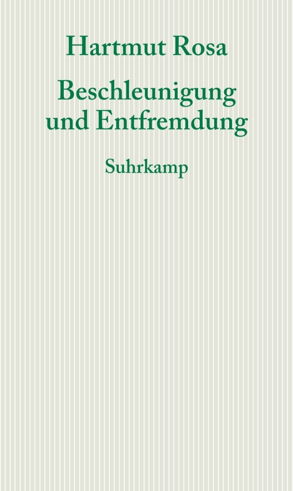 Beschleunigung und Entfremdung main product photo