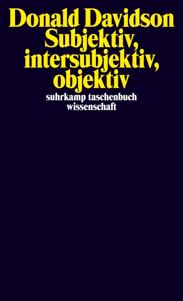 Subjektiv, intersubjektiv, objektiv. Bd.3 main product photo