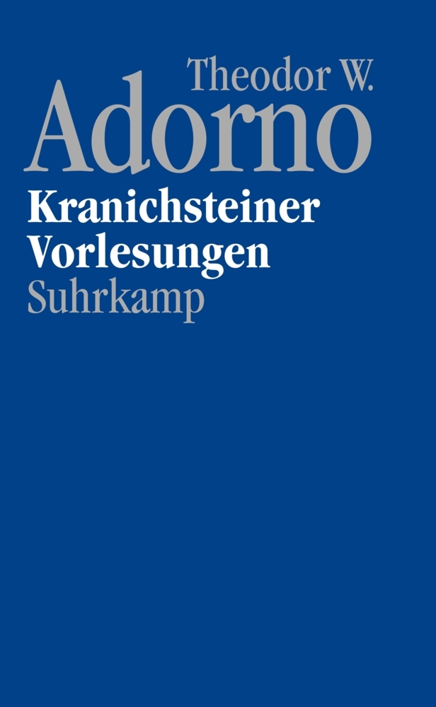 Kranichsteiner Vorlesungen, m. DVD-Audio main product photo