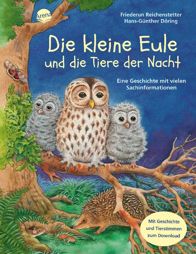 Die kleine Eule und die Tiere der Nacht, m. Audio-CD main product photo