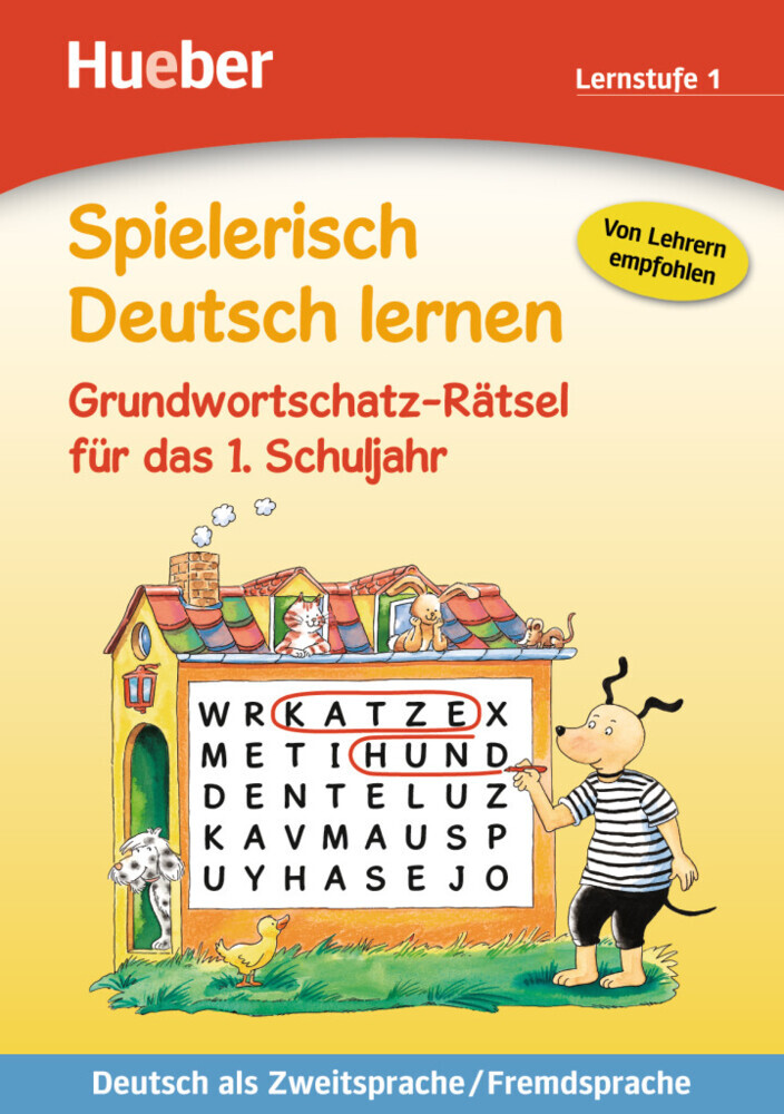 Grundwortschatz-Rätsel für das 1. Schuljahr, Lernstufe 1 main product photo