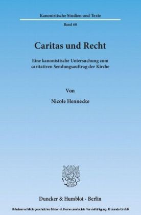 Caritas und Recht.