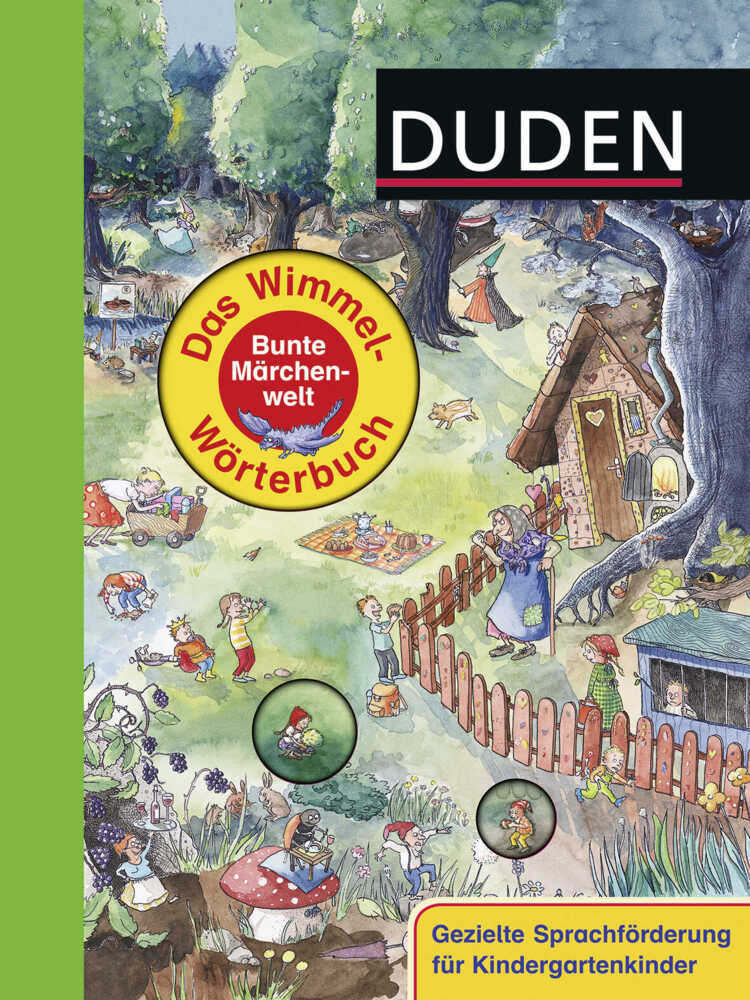 Duden: Das Wimmel-Wörterbuch - Bunte Märchenwelt main product photo