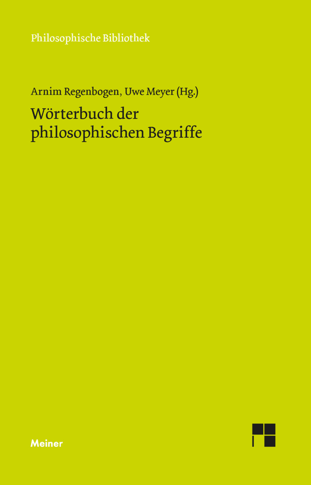 Wörterbuch der philosophischen Begriffe main product photo