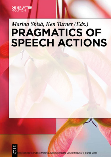Pragmatics of Speech Actions main product photo