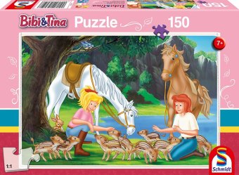 Bibi und Tina, Am Steinbruch (Kinderpuzzle)