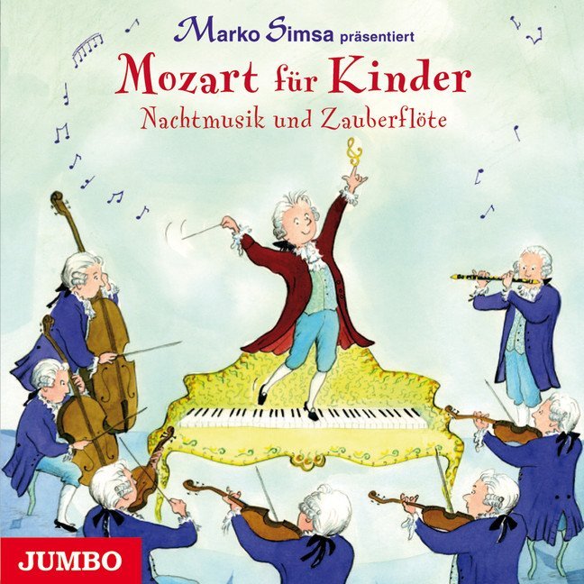 Mozart für Kinder. Nachtmusik und Zauberflöte, Audio-CD main product photo