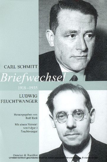 Briefwechsel 1918-1935. main product photo
