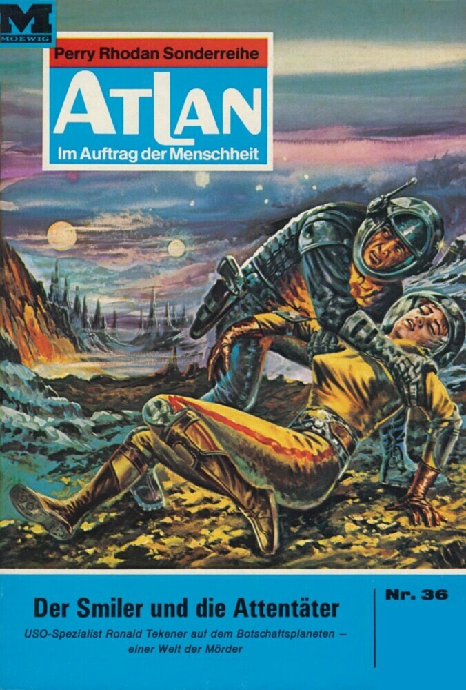 Atlan 36: Der Smiler und die Attentäter main product photo