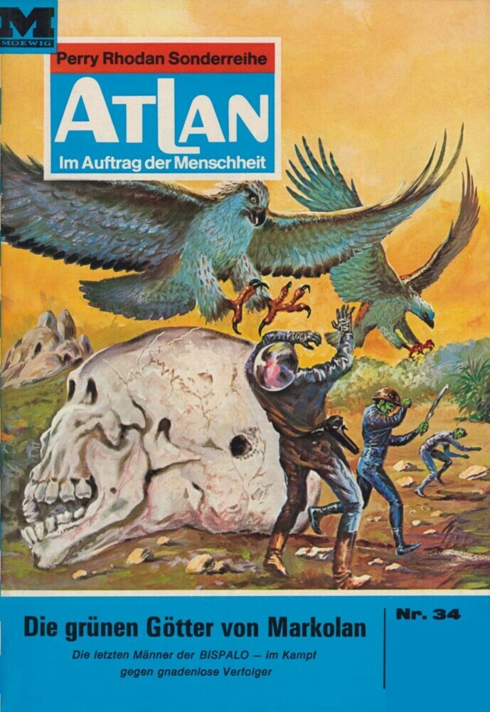 Atlan 34: Die grünen Götter von Markolan main product photo