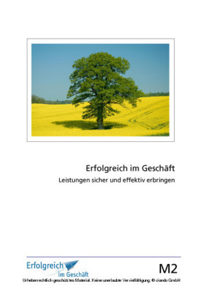 Modul 2: Leistungen sicher und effektiv erbringen