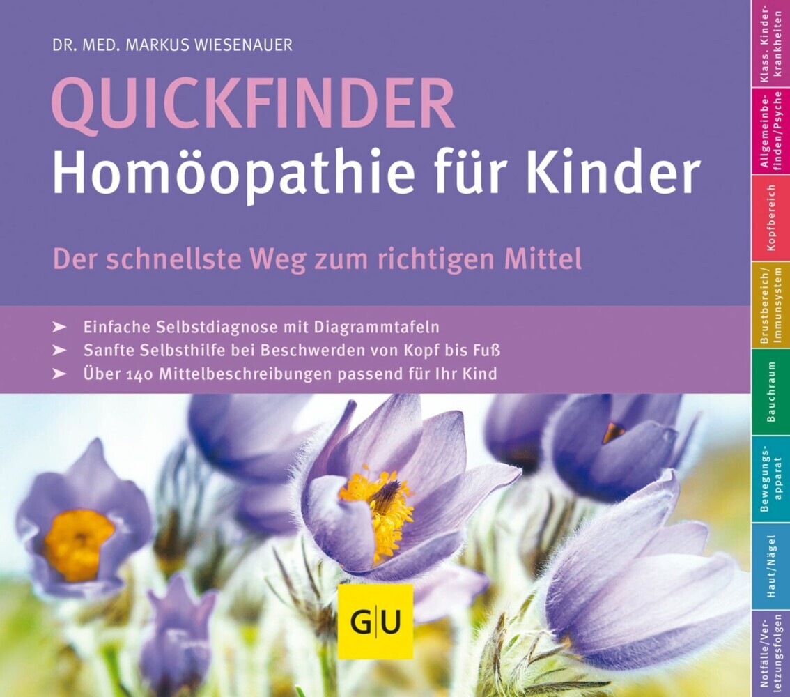 Quickfinder- Homöopathie für Kinder main product photo