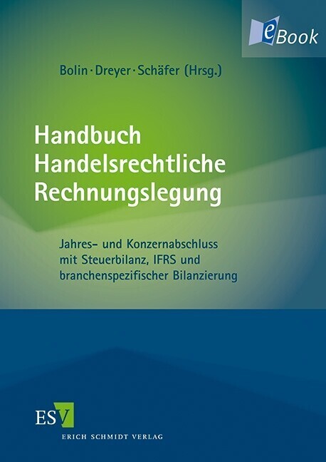 Handbuch Handelsrechtliche Rechnungslegung main product photo