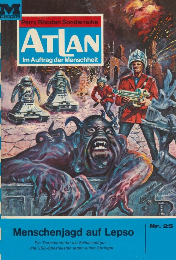 Atlan 25: Menschenjagd auf Lepso main product photo