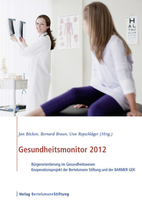 Gesundheitsmonitor 2012 main product photo