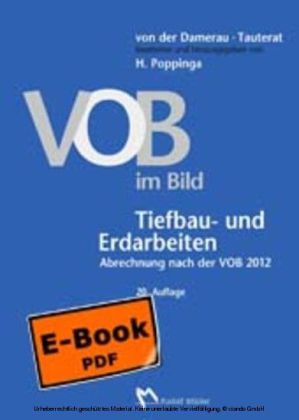 VOB im Bild - Tiefbau- und Erdarbeiten