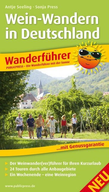 PublicPress Wanderführer Wein-Wandern in Deutschland main product photo