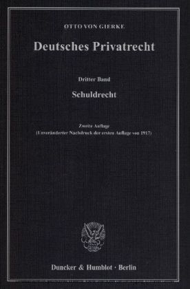 Deutsches Privatrecht.