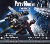 Perry Rhodan NEO MP3 Doppel-CD Folgen 35 + 36, 2 MP3-CDs